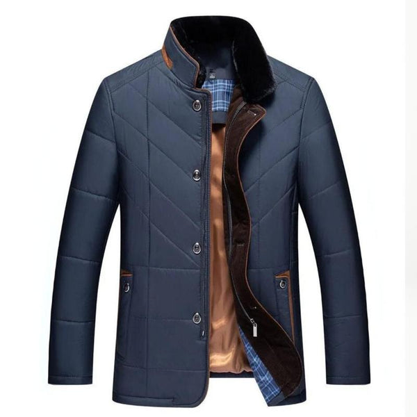 Solomon | Men's stand collar winter jacket