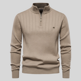 Arthur - Modern Knitted Zip Sweater