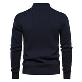 Arthur - Modern Knitted Zip Sweater