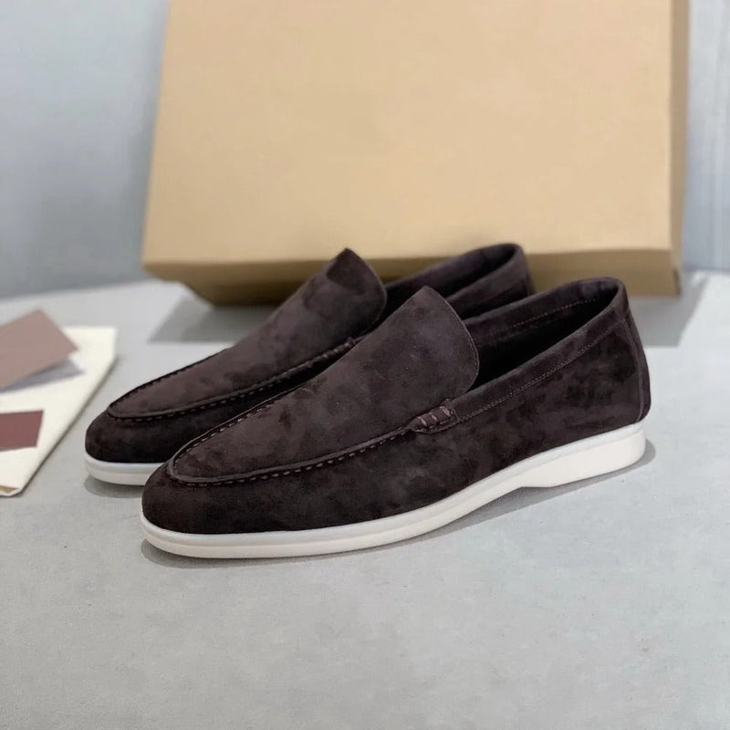 Dave™ - Men's suede leather loafers